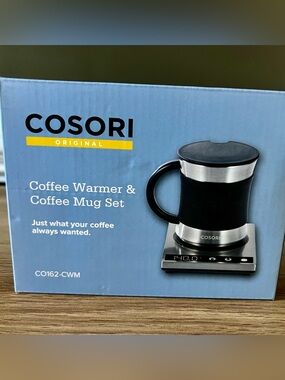 Cosori Coffee Warmer & Mug Set